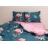 Постельное белье сатин – Фламинго